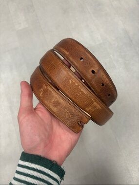 Tecovas Genuine Bison Leather Belt - Size 42